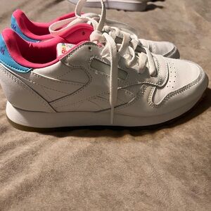 Reebok Sneakers with Pink Interior